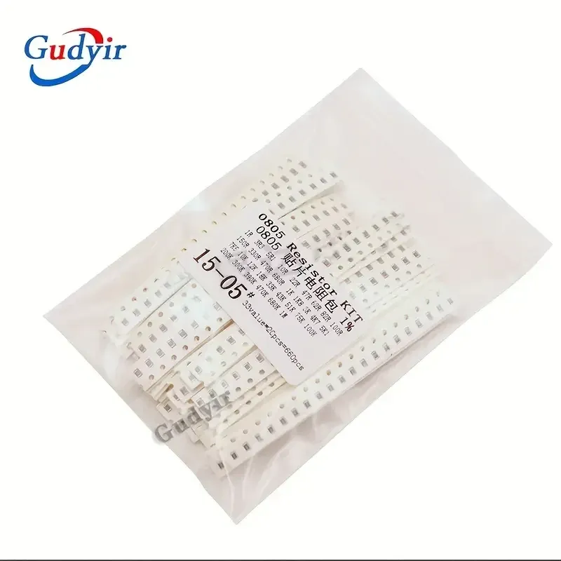Набор SMD резисторов 660шт, 1% 1/4Вт, 1Ом–1МОм Киев - изображение 9