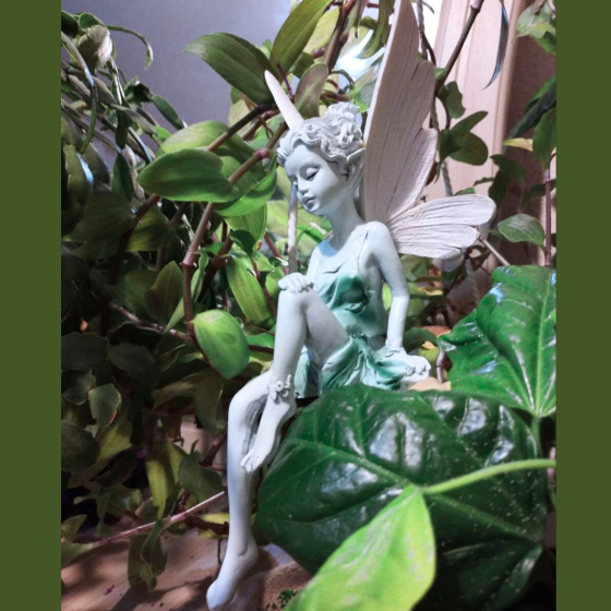 Садовая фигурка Эльфа. Фигурка для сада из полистоуна. Одесса