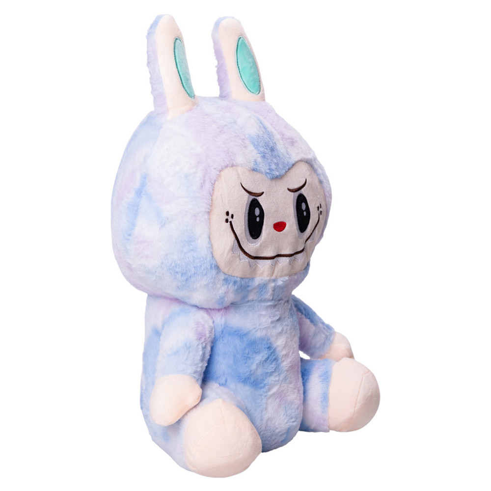 М'яка іграшка-плед, подушка 3 в 1 Лабубу 50 см Синій ТМ COLORFUL HOME LAB1BL Київ - фото 7