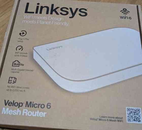 Роутер Linksys velop micro 6 ,model LN 1101 Харків