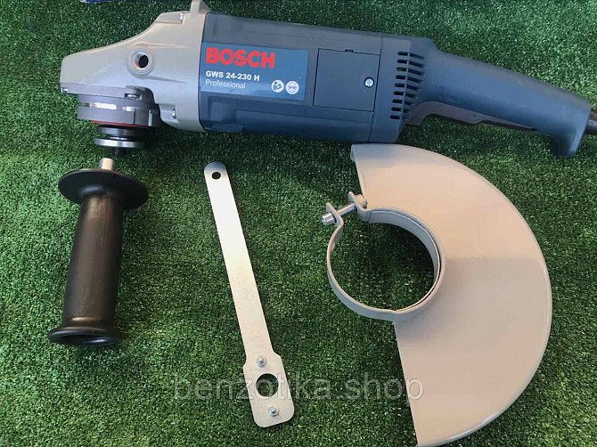 Угловая шлифмашина Bosch GWS 24-230 H, болгарка БОШ 230 мм, мощность 2400Вт Киев - изображение 3
