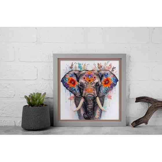 Набір-міді для вишивання бісером "Таємниці сходу" AMB-116 на натуральному полотні Вінниця