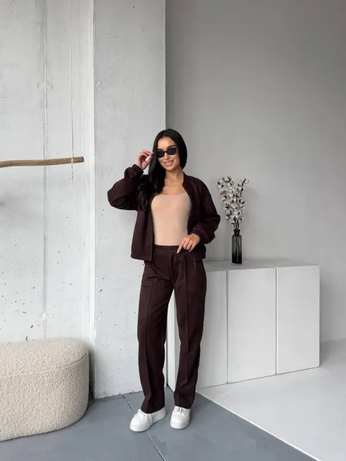 Жіночий костюм із замшу на дайвінгу Одеса - фото 18