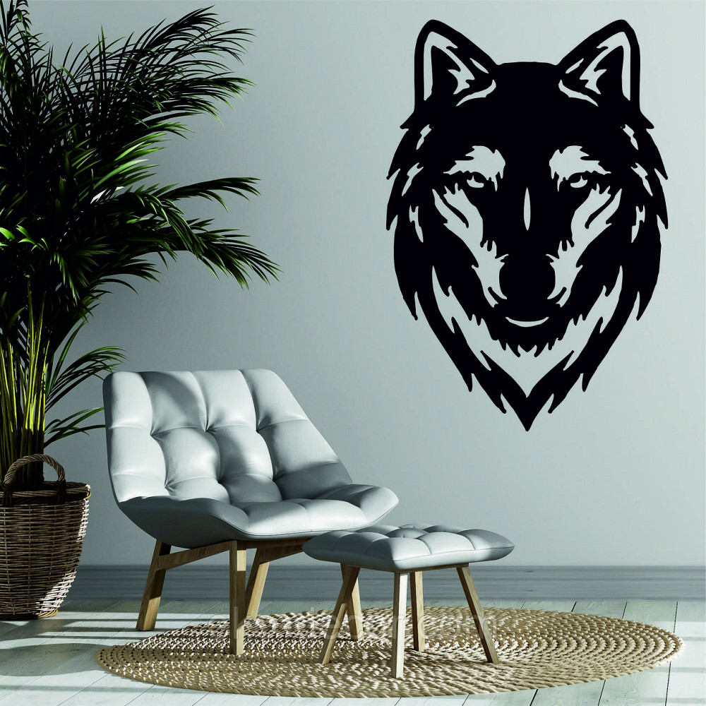 Декоративное настенное Панно «Волк», Декор на стену 110*75 см Киев - изображение 3