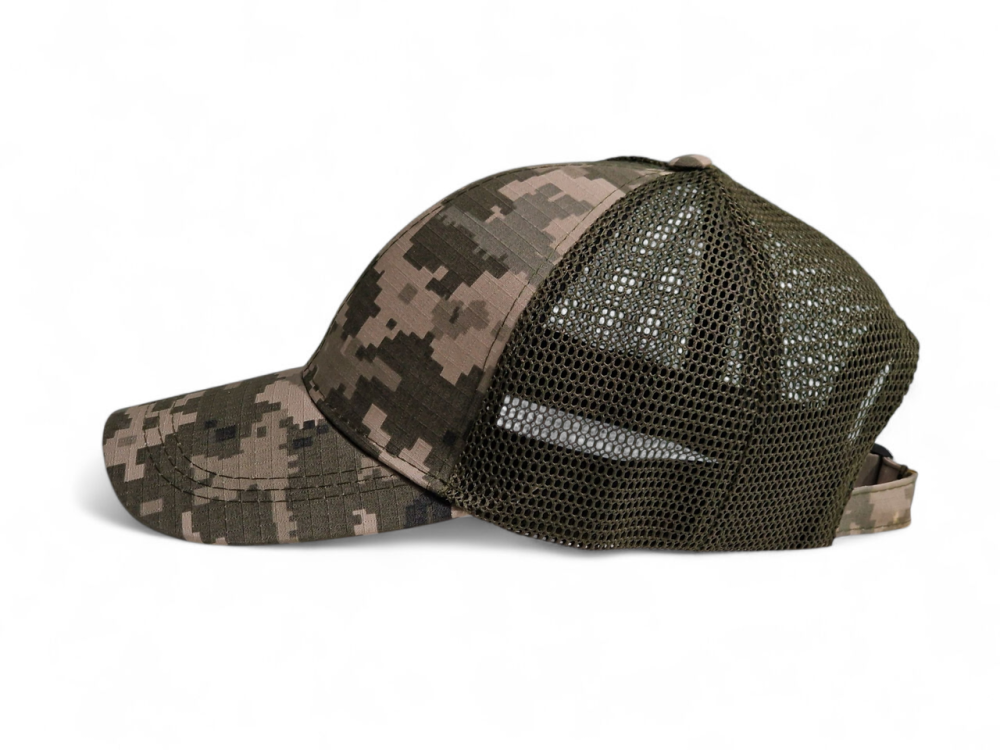 Бейсболка чоловіча тактична сітка олива Одеса - фото 11