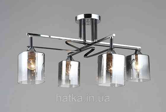 Потолочная люстра Sirius B A4057/4 CH+BK Киев