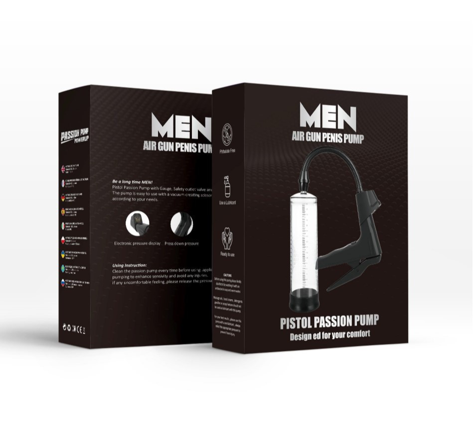 Вакуумна помпа - Manual Pump with digital display Sex Aura Київ - фото 6
