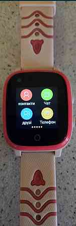 Детсие смарт -Часы .AmiGo GO005 4G Wi-Fi Thermometer Pink Киев