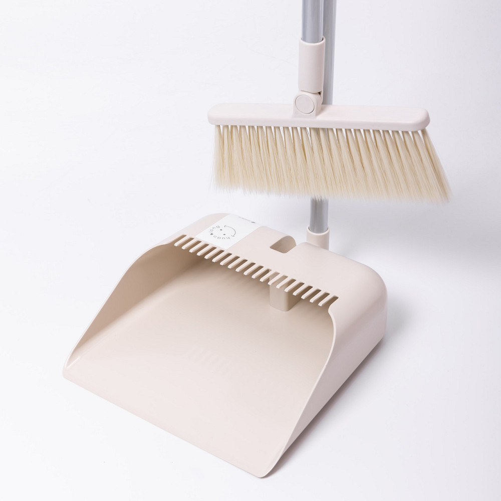 Yiwu Набір віник і совок на довгій ручці для підлоги 25×24×100 см щітка віник для прибирання Бе Київ - фото 5