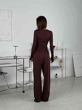 Женский базовый костюм двойка из вискозы Одесса