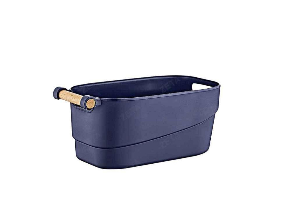 Кошик 10л 18x33,5x15,5 СМ в асортименті RETRO з/руч. 10Л ТМ EMHOUSE Solmir Київ - фото 1