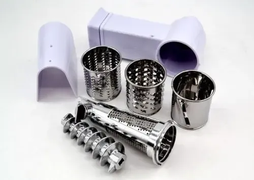 Мясорубка DOMOTEC MS 2020 + соковыжималка, Электромясорубка 2600W, Мощная мясорубка с насадками Коломыя