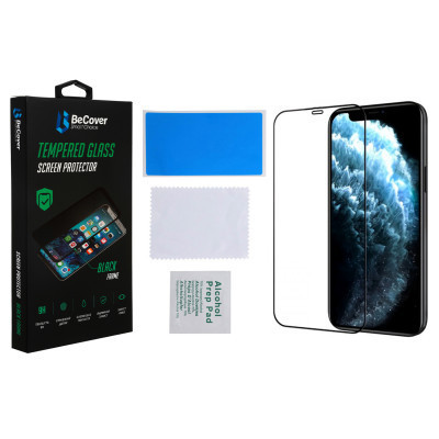 Стекло защитное BeCover Apple iPhone 13 / 13 Pro Black (706663) Винница - изображение 3