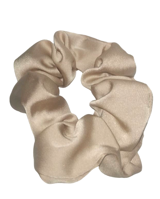 Резинка для волос шелковая Бежевый Харьков - изображение 2