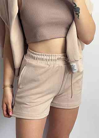 Шорти трикотажні жіночі Бежевий XS-S Харків