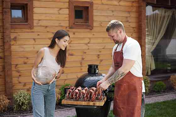 Керамический угольный гриль Primo Large Round All in One PGCRCG Код: 004197 Ровно