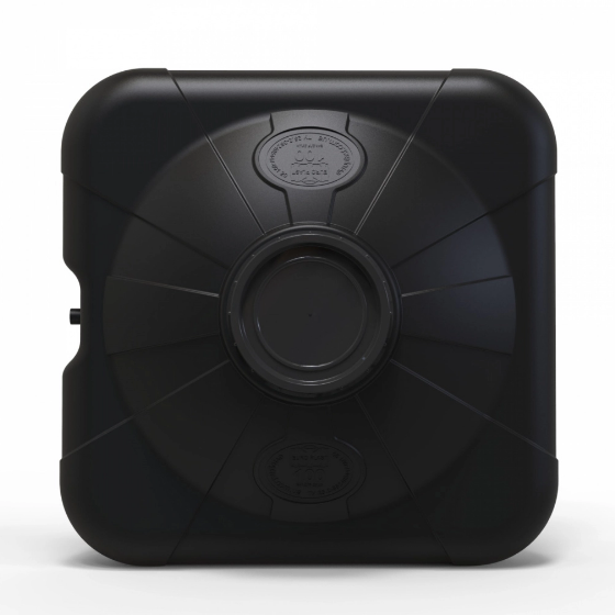 Душ літній 100л 750*750*310мм 1 шар чорний LITOLAN Житомир - фото 1