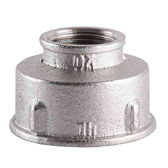 Муфта редукційна нікельована 1 1/2″ВР х 3/4″ВР ливарна А0310А(нк) VA (000025091) Київ