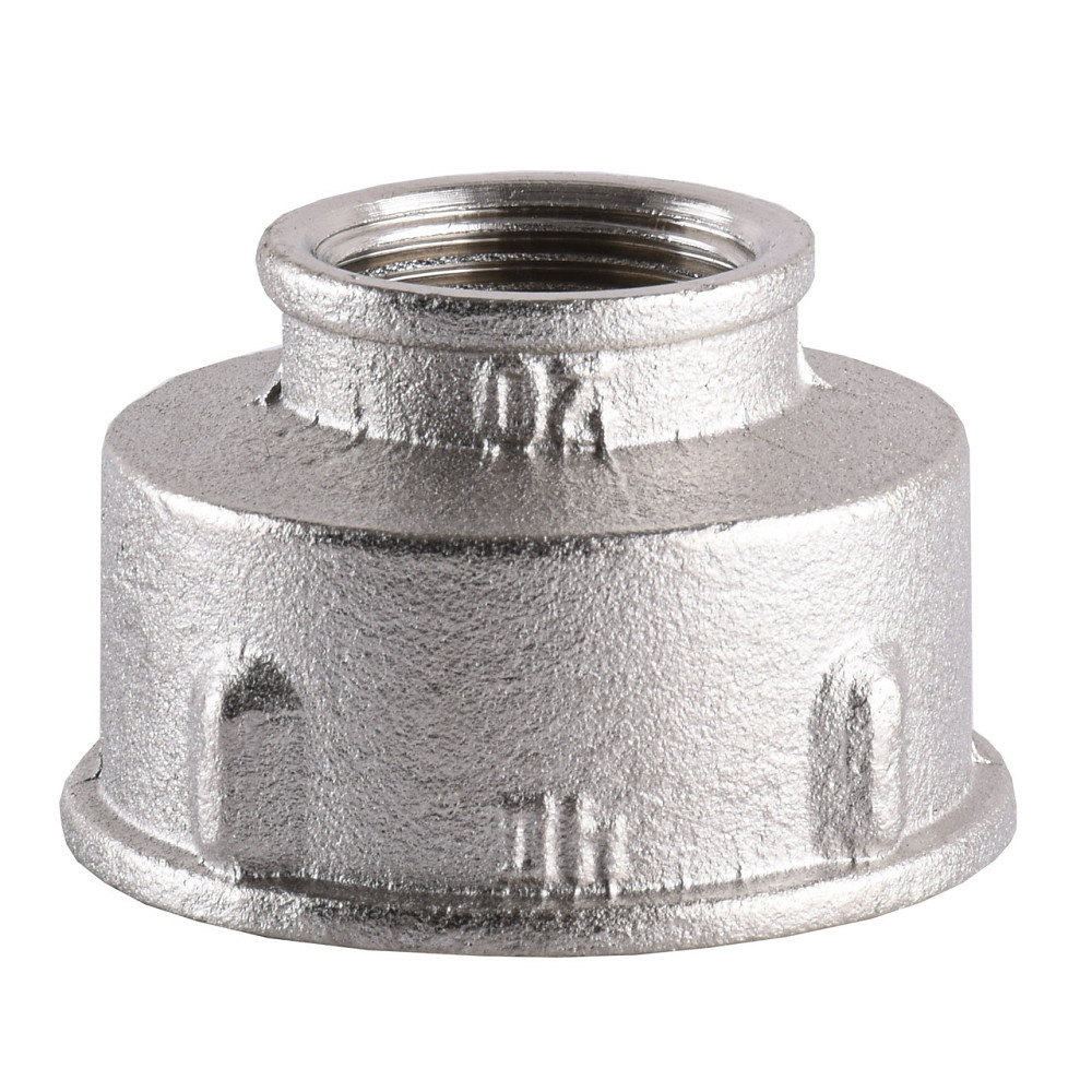 Муфта редукційна нікельована 1 1/2″ВР х 3/4″ВР ливарна А0310А(нк) VA (000025091) Київ - фото 3