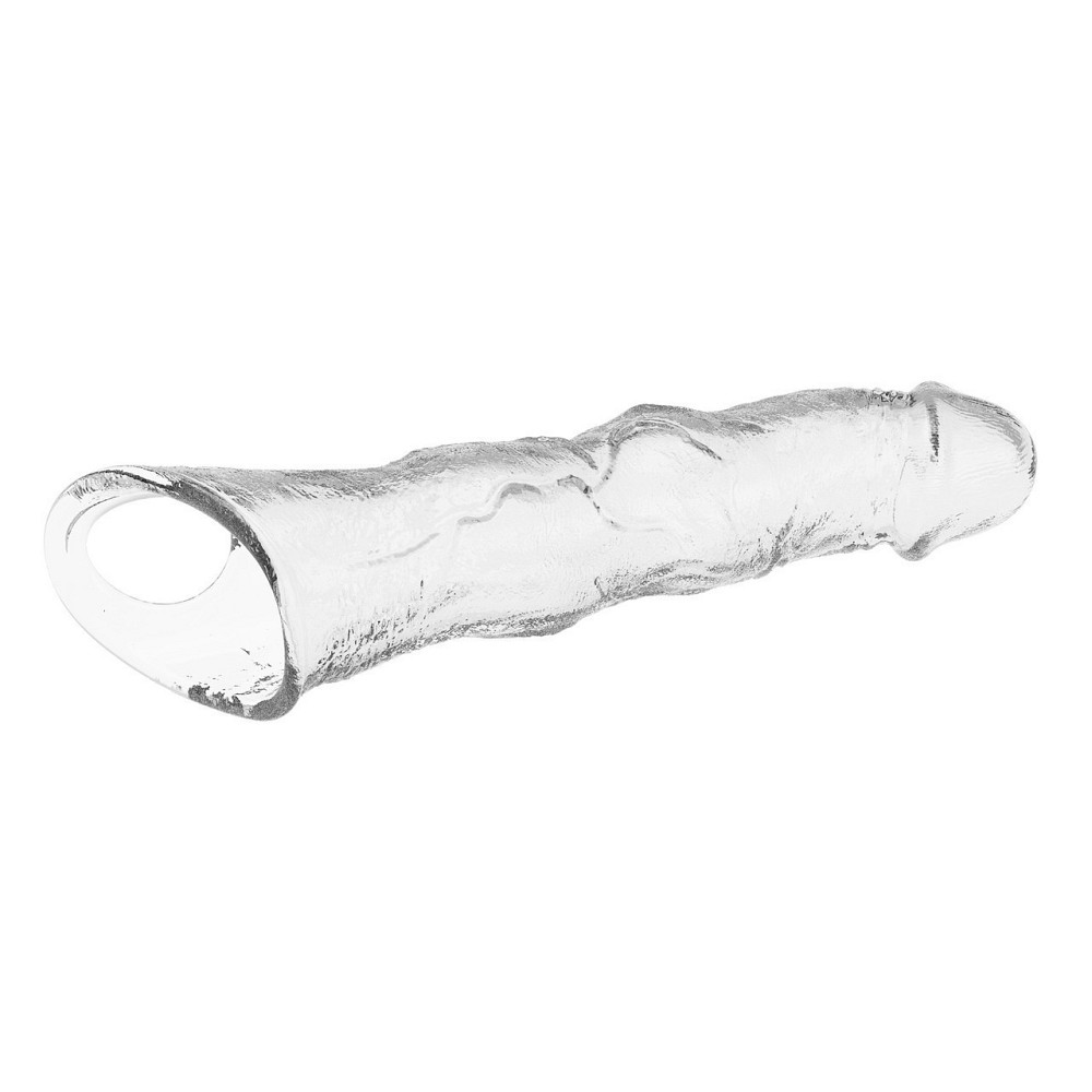 Подовжуюча насадка Pretty Love - Extension Penis Sleeve with Modular Length Blocks Clear, BI-026280M Sex Aura Київ - фото 7