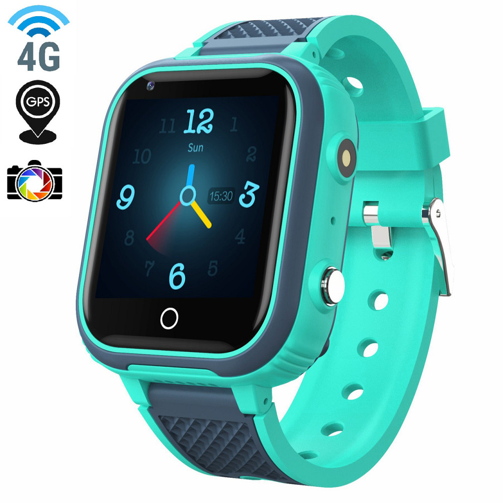 Часы детские умные Smart Kinder GPS Tracking 4G GPS Wi-Fi Синий Винница - изображение 12