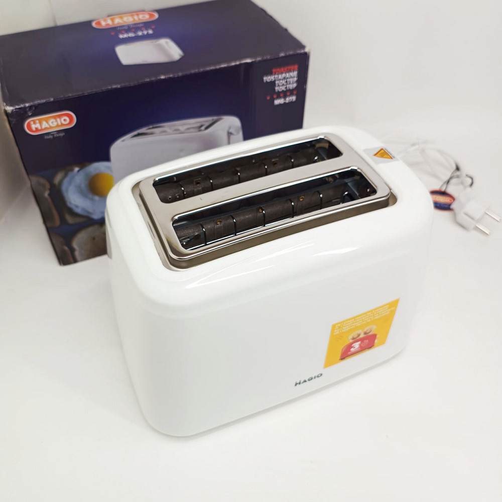 Тостер з підігрівом на різних рівнях MAGIO, Тостер з піддоном для збору крихт Маленький RF-29 Львів - фото 17