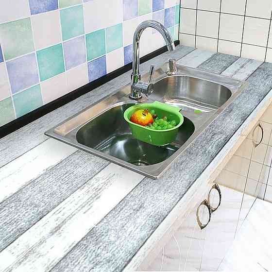 Самоклеющаяся пленка 0,45х10м х 0,07мм Древесно-угольная SW-00001265 Днепр