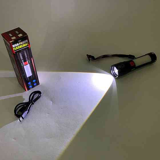 Фонарь уличный ручной, Фонарь для дома с зарядкой от розетки переносной с лед лампой CS-49 Львов