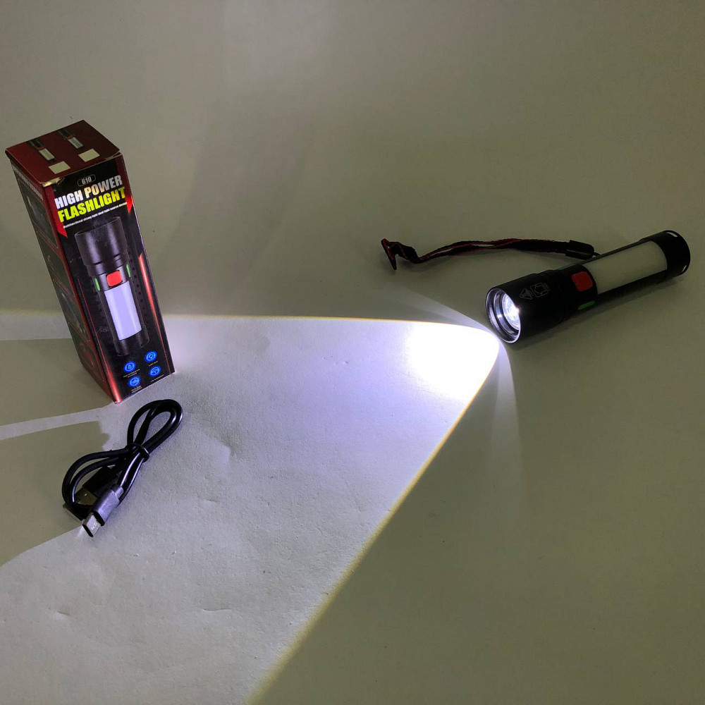 Фонарь уличный ручной, Фонарь для дома с зарядкой от розетки переносной с лед лампой CS-49 Львов - изображение 5