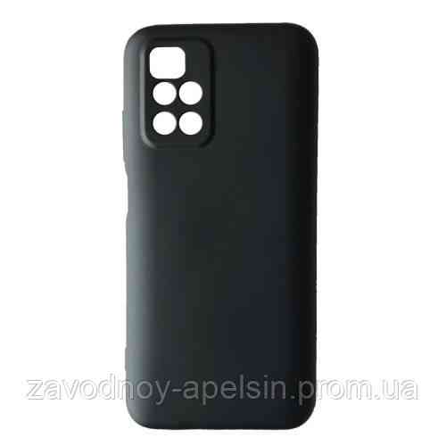 Xiaomi Redmi 10 Силіконовий чохол Захист камери (чорний) Одеса