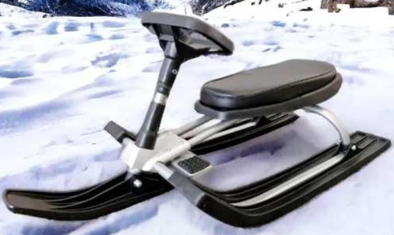 Санки чук и чек Snow2 с амортизатором - Серые. Харьков - изображение 1