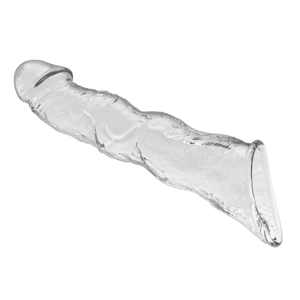 Подовжуюча насадка Pretty Love - Extension Penis Sleeve with Modular Length Blocks Clear, BI-026280M Sex Aura Київ - фото 5