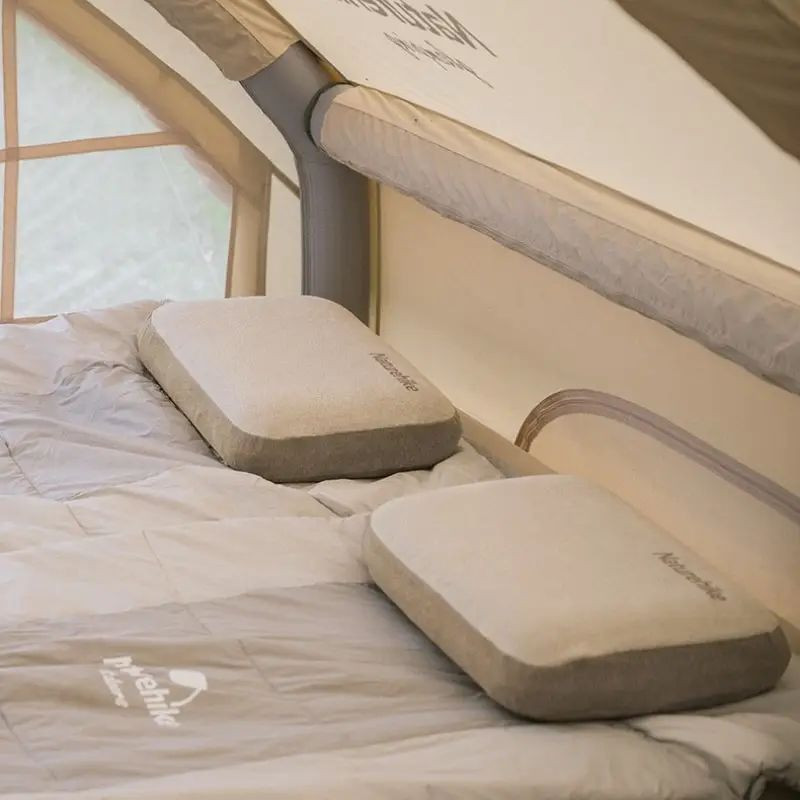 Подушка з пам'яттю прямокутна Naturehike NH22ZT002,сіра Киев - изображение 3