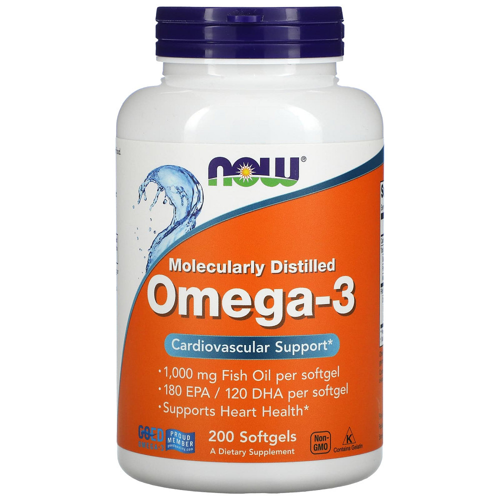 Омега-3 поддержка сердца (Omega-3 180 EPA/120 DHA) 200 капсул Киев - изображение 1