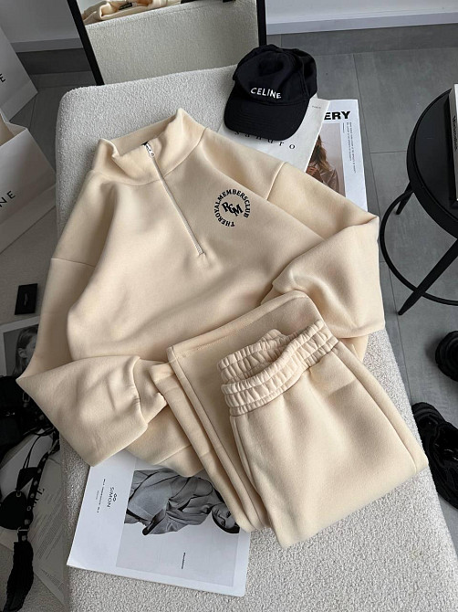 Женский утепленный костюм двойка: кофта и штаны трехнитка на флисе Одесса - изображение 5