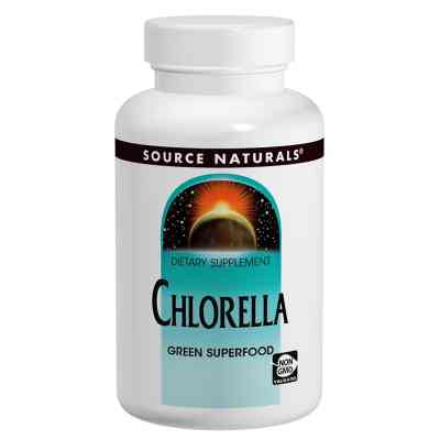 Витаминно-минеральный комплекс Source Naturals Хлорелла 500мг, 100 таблеток (SN0675) Винница