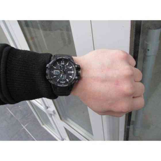 Мужские спортивные часы Skmei 0990 Resist Черный Винница