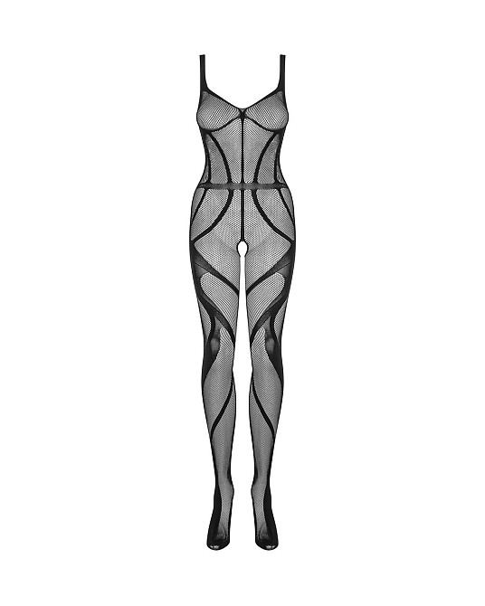 Сексуальный бодистокинг с открытым доступом Obsessive G336 черный, S/M/L Sex Aura Киев - изображение 5