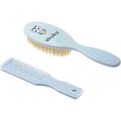 Набор по уходу за ребенком Akuku щетка с расческой (A0457) Винница