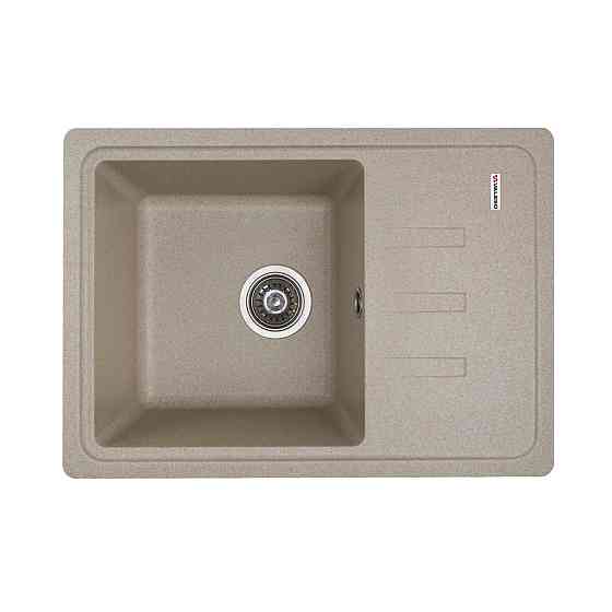 Гранітна мийка для кухні VALESO LIANA 6243 матова Сафарі Коломыя