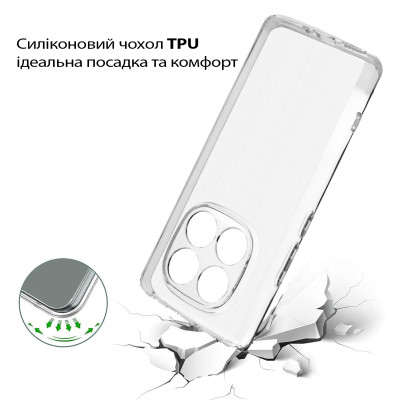 Чехол для мобильного телефона BeCover Poco X7 Transparent (713778) Винница - изображение 4