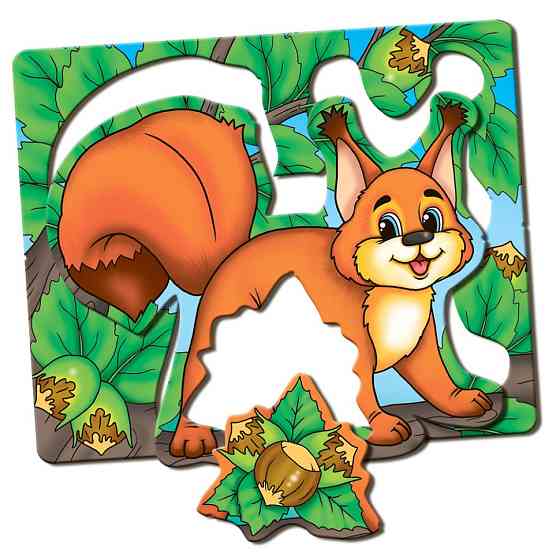 Дитяча настільна гра "Хто що їсть?" 81138, 12 тварин Вінниця