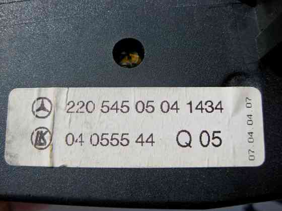 Mercedes-Benz  A2205450504 Перемикач світла фар без пластикової накладки S-Class W220 Одесса