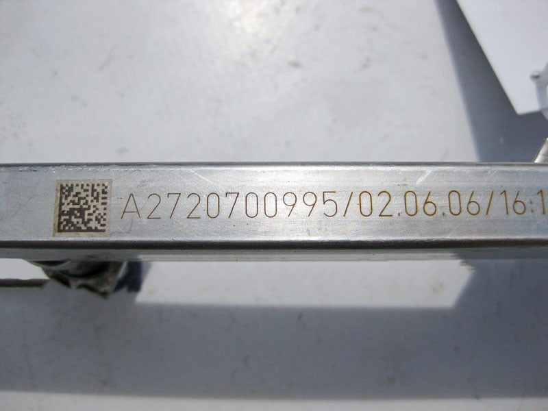 Mercedes-Benz  A2720701395 Паливна рампа - розподільник для двигуна M272 V6 2.5 3.0 3.5 л Одеса - фото 4