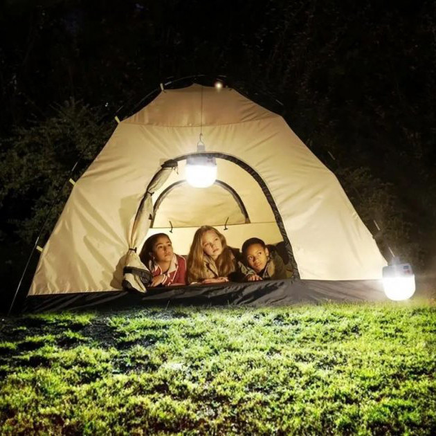 Ліхтар переносний для кемпінгу з акб X-Balog BL-2025, Ліхтарик світлодіодний для туриста PF-21 Львів - фото 3