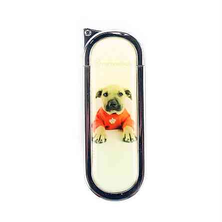 Запальничка "Собачка" біла Рівне