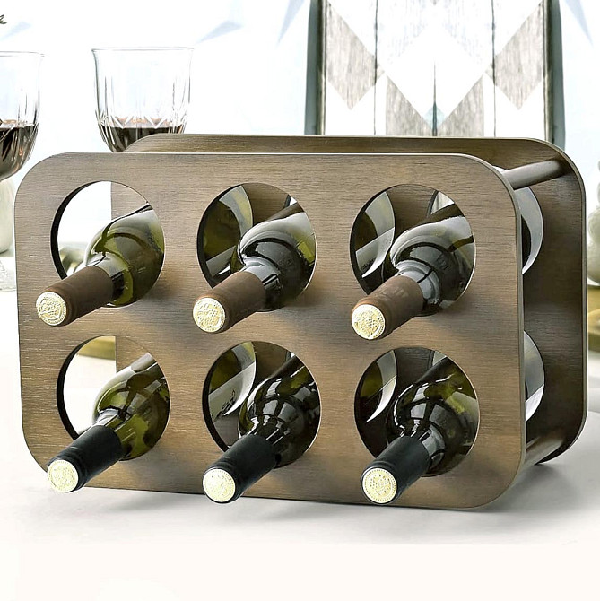 Настольная винная полка 