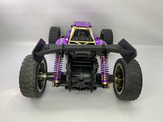 Б/В Радіокерована машинка DEERC SL-430A Monster Truck 1:14, швидкісний позашляховик 4WD, фіолетова, 40 хв гри Київ