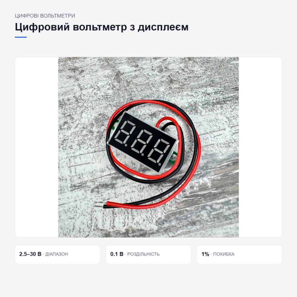 Цифровой вольтметр с дисплеем Киев - изображение 16