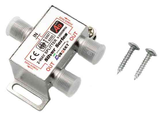 Спліттер Eurosky Splitter 1/2-way Power Pass 2500МГц (з пропуском живлення) Дніпро